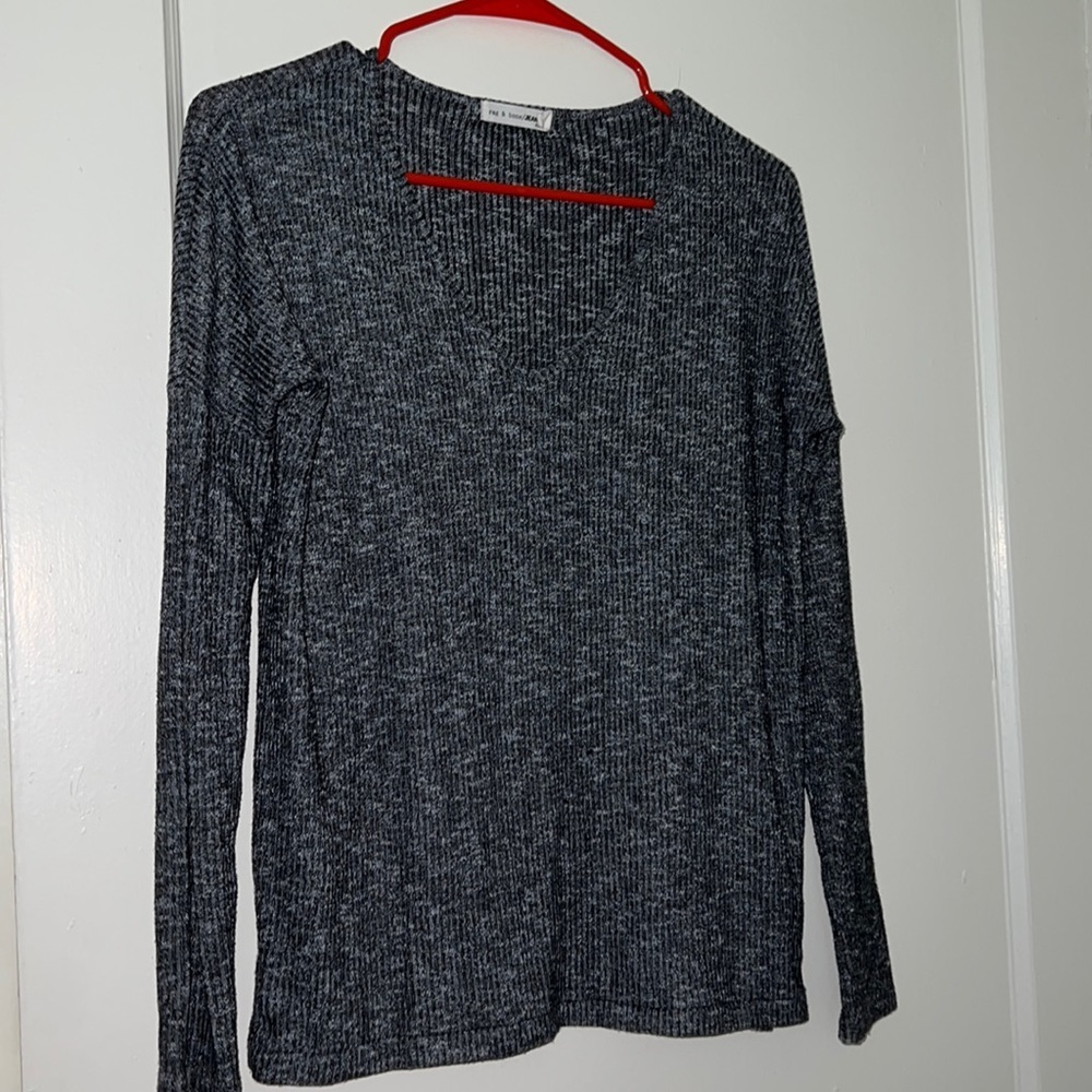 Rag & bone gray black sweater size: XS